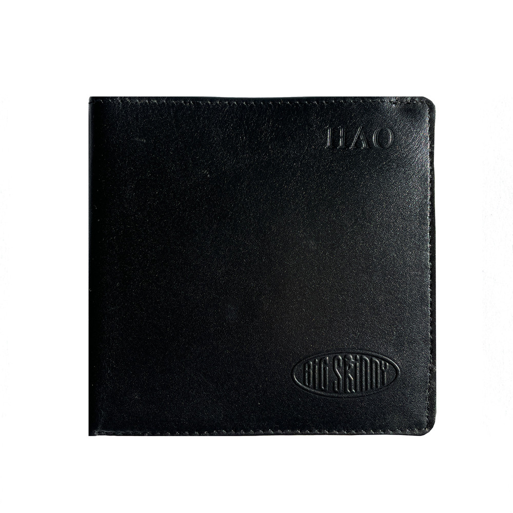 Leather Hybrid World Bi-Fold Wallet