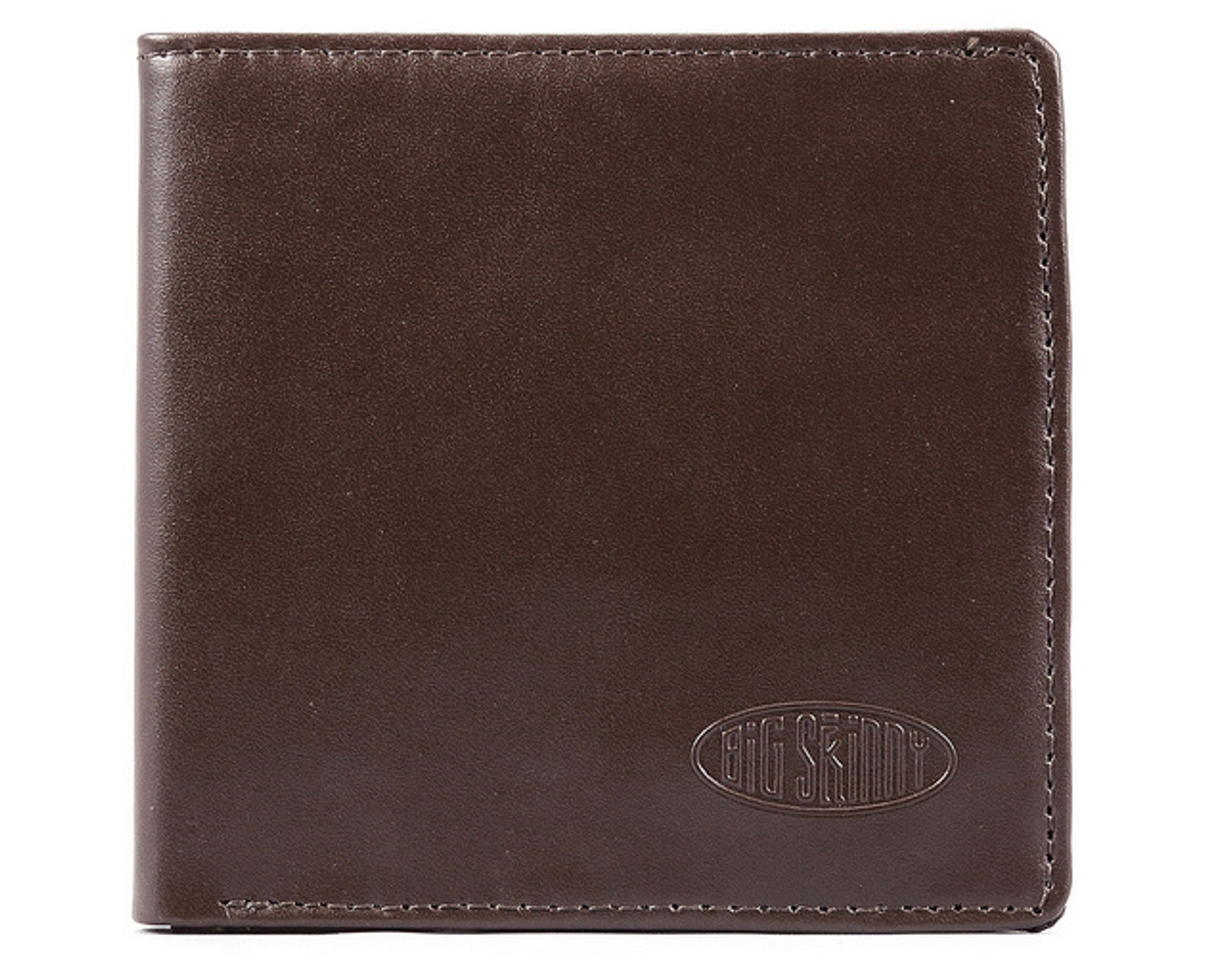 Leather Hybrid Wallet with Zipper Pocket