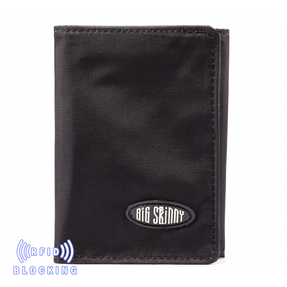 RFID Blocking Nylon Trifold Wallet