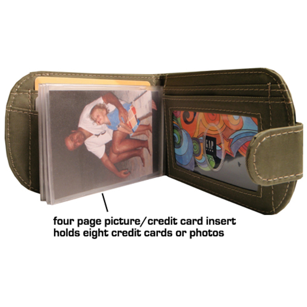 Wallet shop picture holder