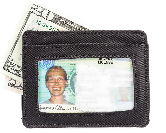 Open-Sided Mini Skinny Card Case