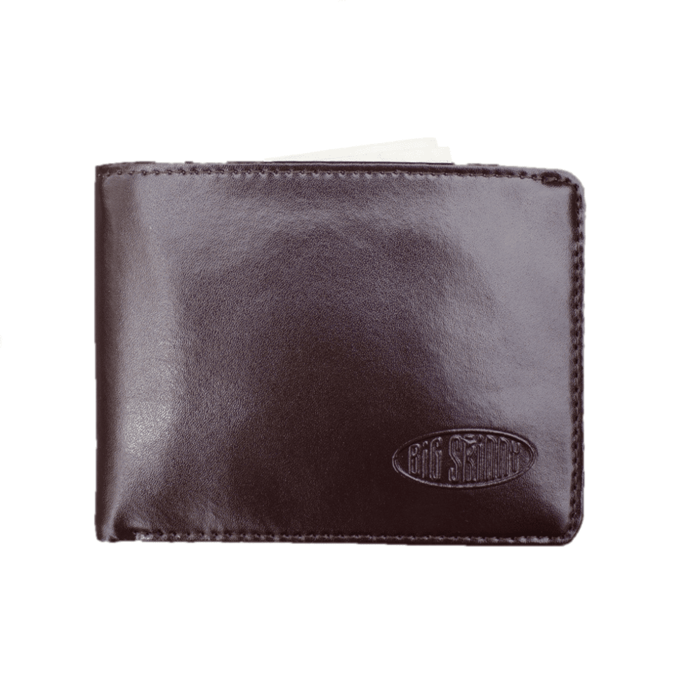 Leather Hipster Bifold Wallet - Big Skinny
