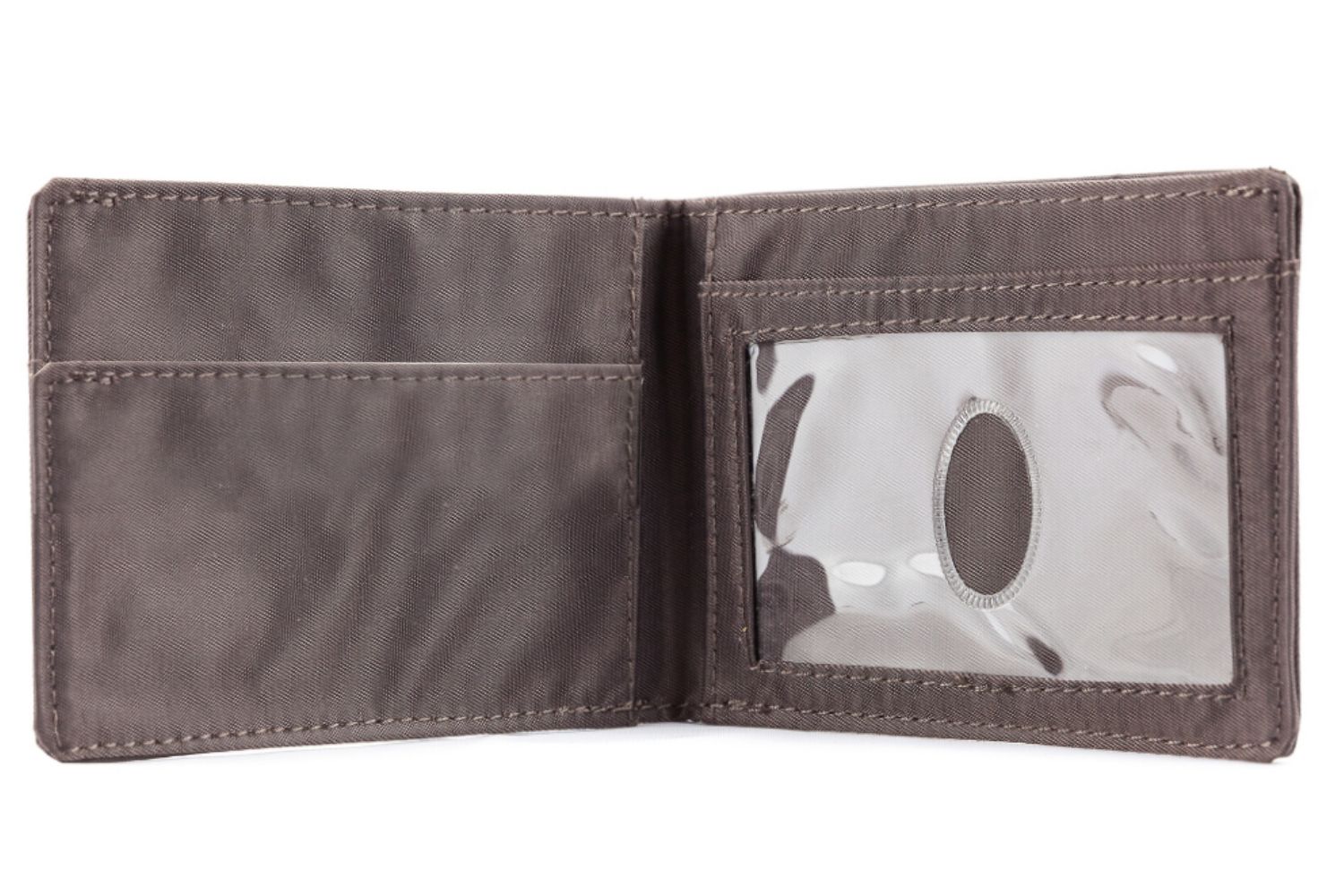 Leather Hybrid Bi-Fold Compact Sports Wallet