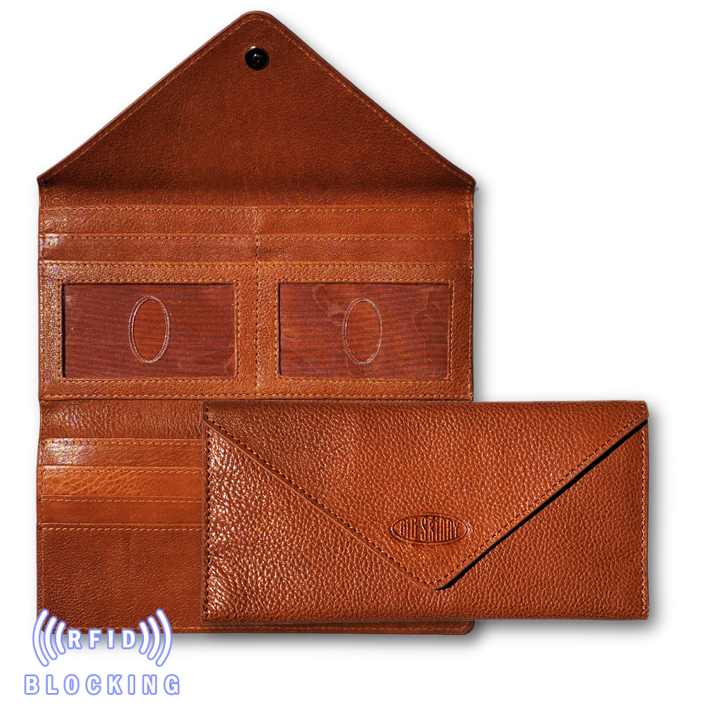 Full Leather RFID Blocking Slimvelope