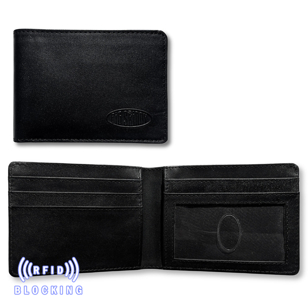 Full Leather RFID Blocking Bifold