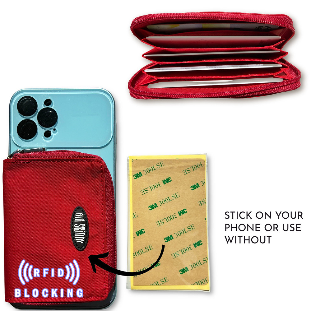 RFID Blocking Mini Accordion Phone Card Case