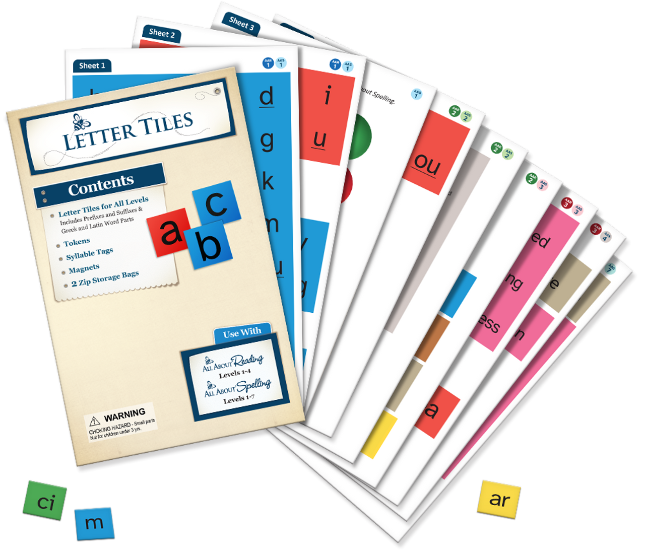 Letter Tiles - All About Learning Press, Inc.