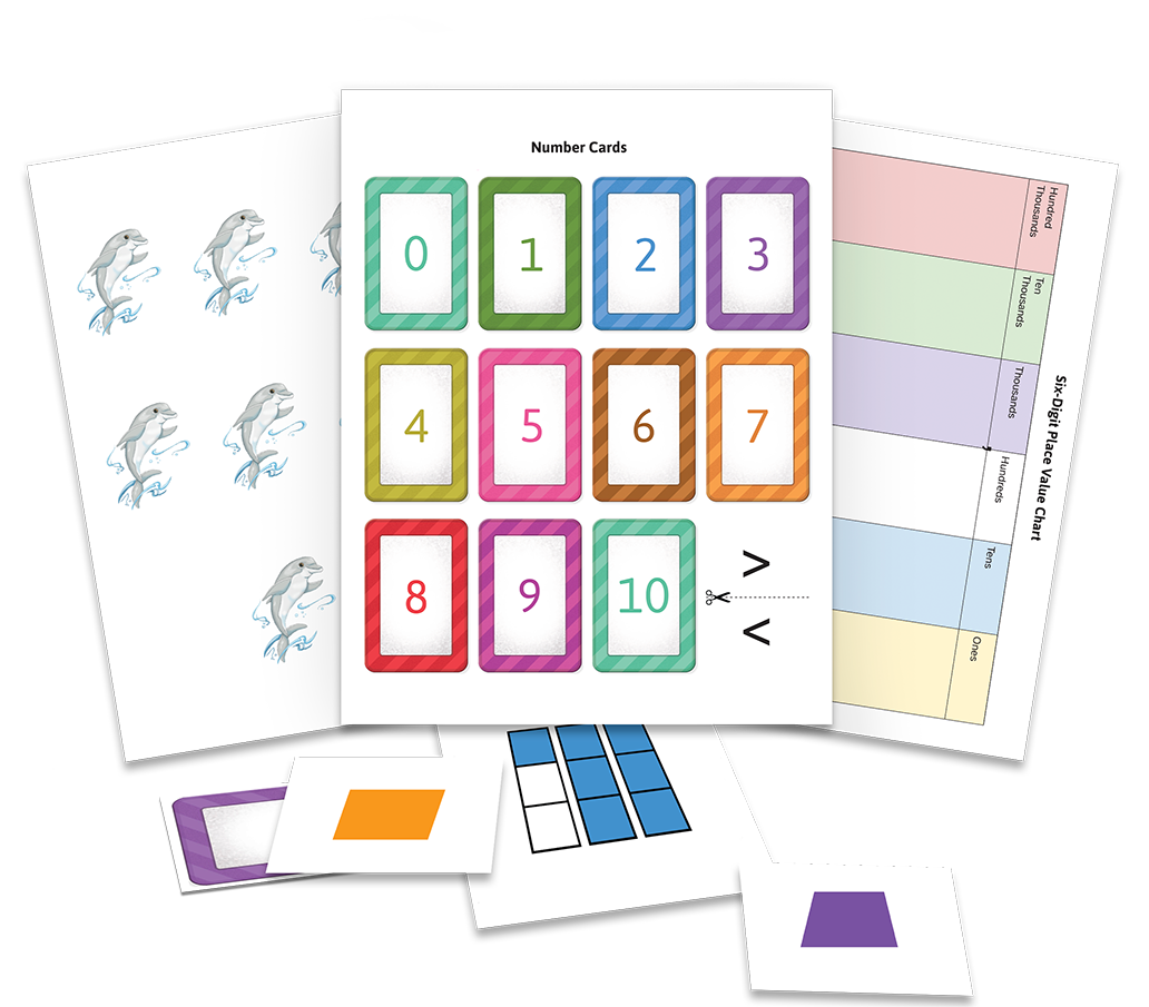 Three Level Scene Math All About Math Level 3 Darby’s Math Tools Only