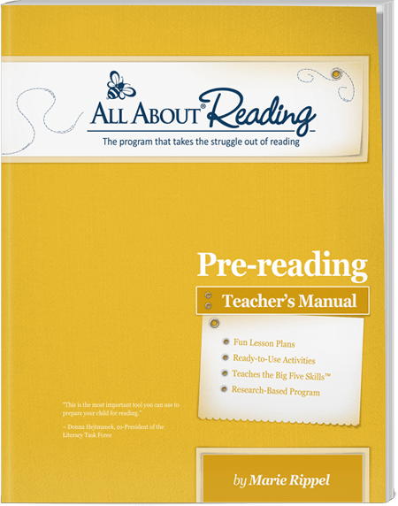 All About Reading Pre-Reading Program - All About Learning Press, Inc.