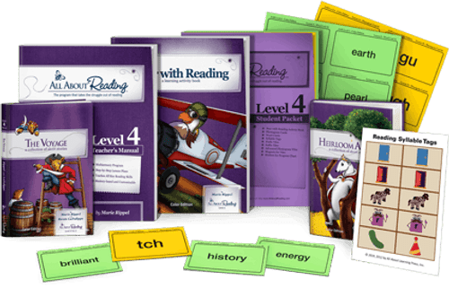 All About Reading Level 4 Materials