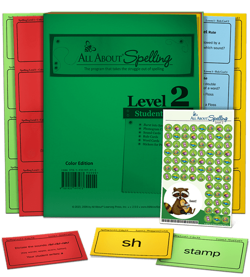 All About Spelling Level 2 Student Packet Cover