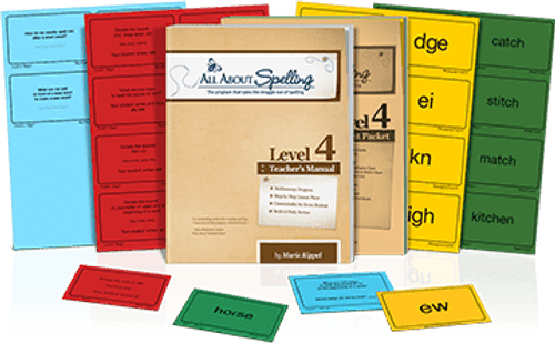 All About Spelling Level 4 Materials