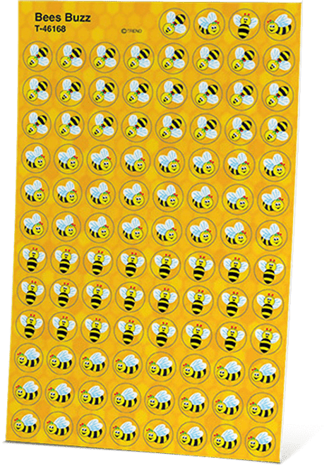 AAS Level 1 Buzzing Bee Stickers