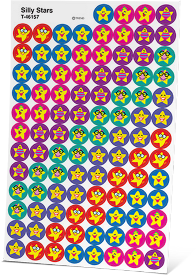 Smiling star stickers all about learning press inc 