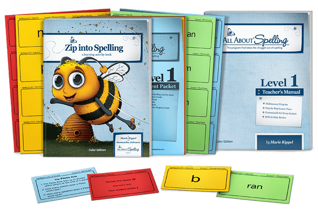 All About Spelling Level 1 Materials - All About Learning Press, Inc.