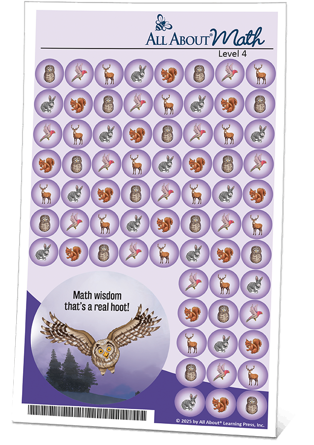 You're dolphinitely a math star! Stickers