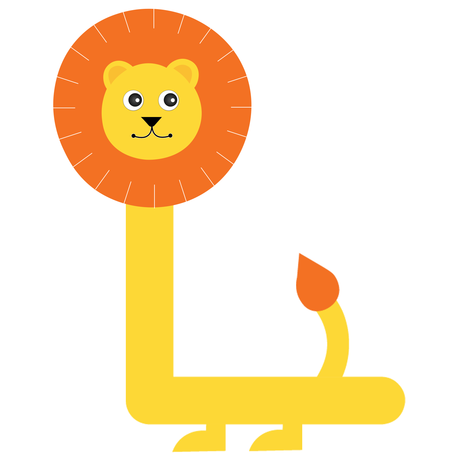 L is for lion