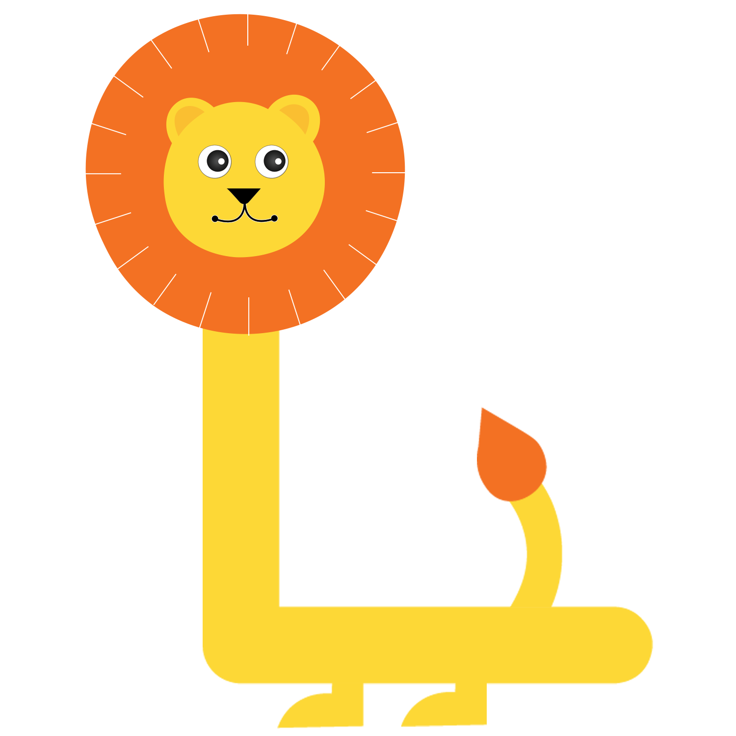 L is for lion