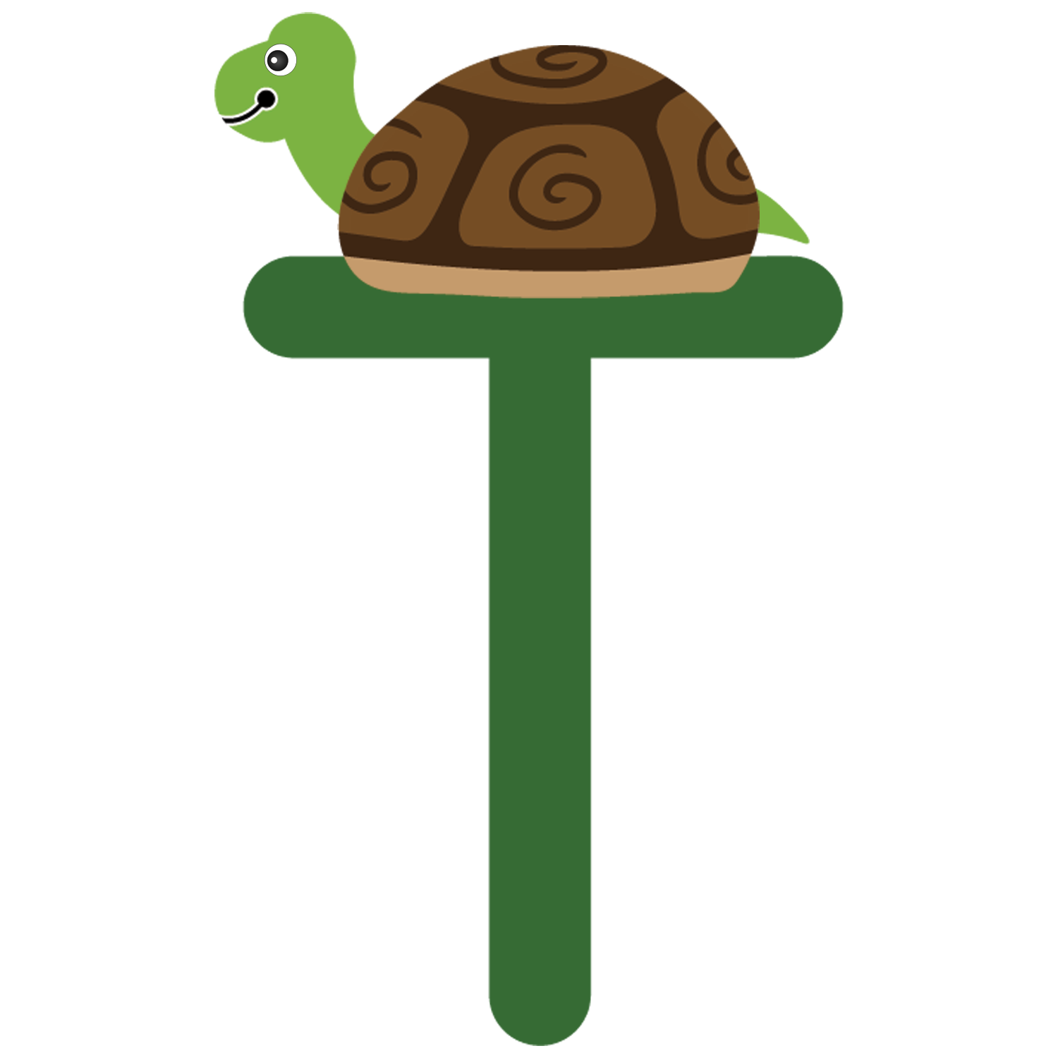 T is for turtle