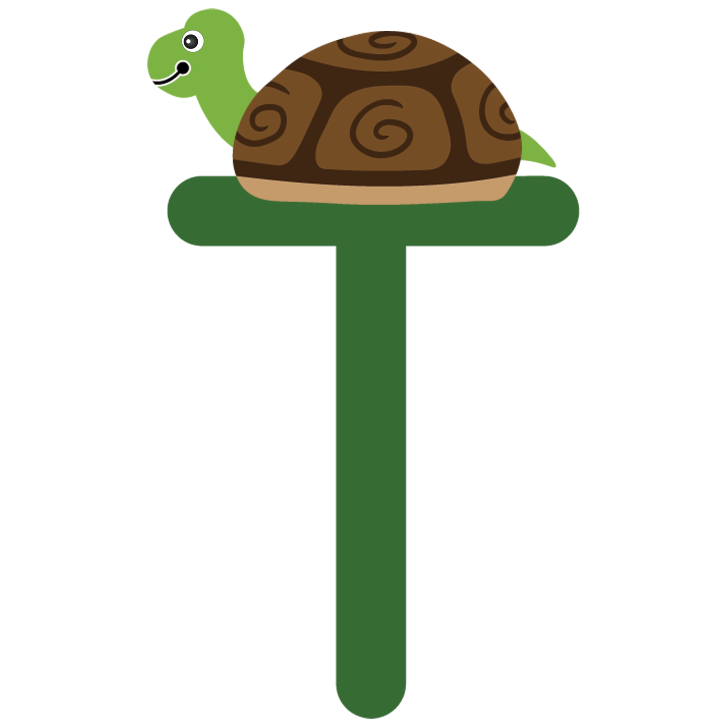 T is for turtle