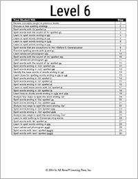 AAS Level 6 Scope and Sequence