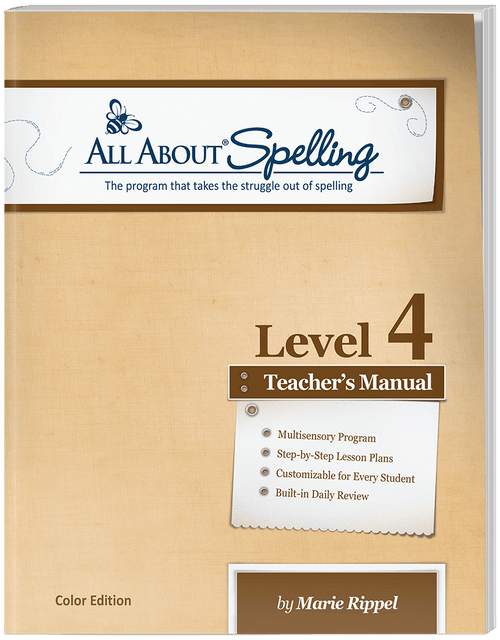 語学・辞書・学習参考書 NEW TREASURE TEACHER'S MANUAL STAGE 4 All About Spelling Level 4 Teacher's Manual - All About Learning