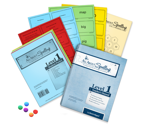 All About Spelling Level 1 Materials - All About Learning Press, Inc.