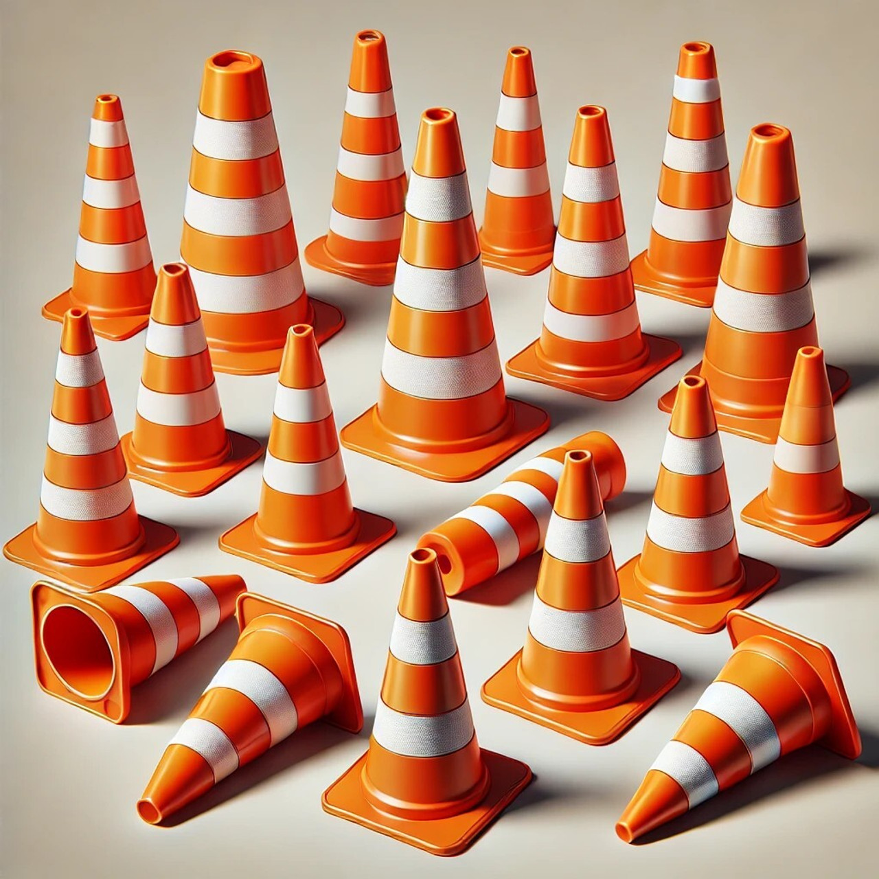 Traffic safety cones