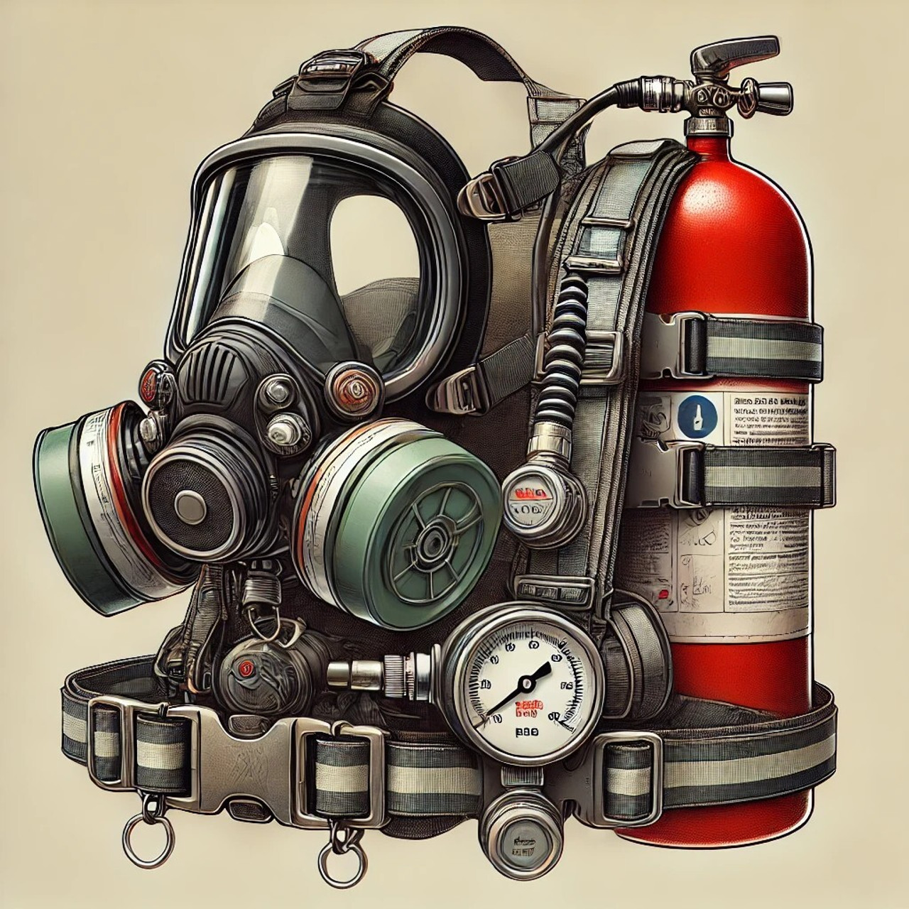 Self-contained breathing apparatus (SCBA)