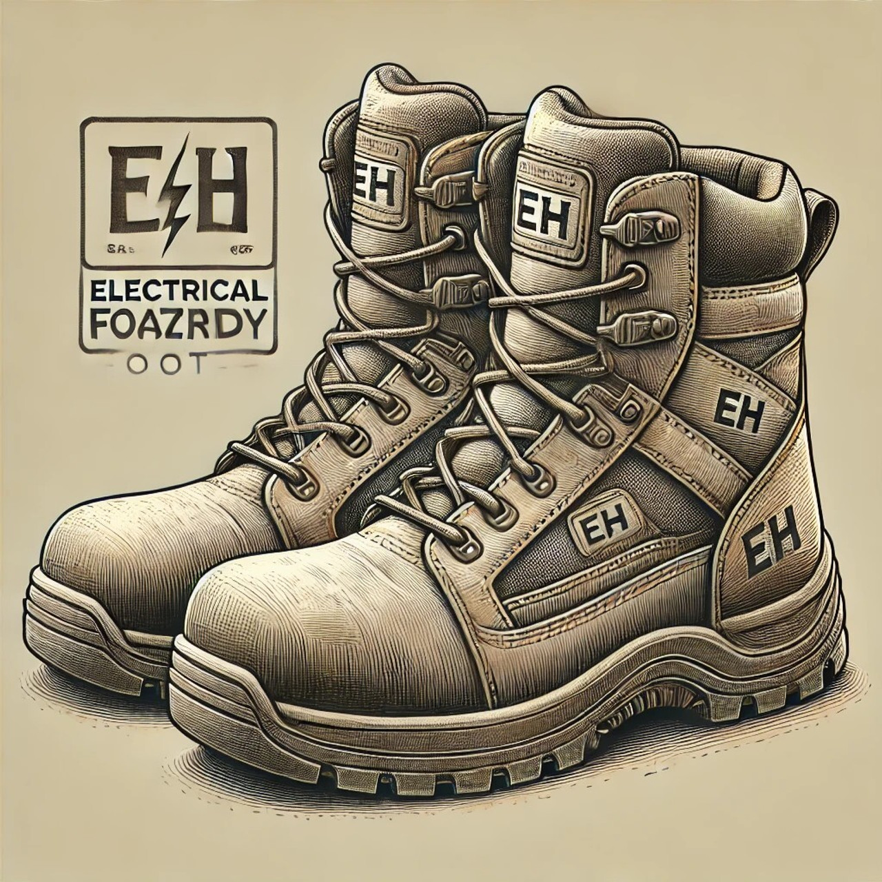 Electrical hazard (EH) boots