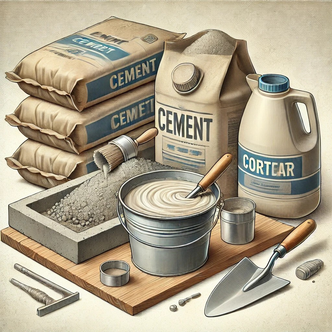 Cement, Concrete & Mortar