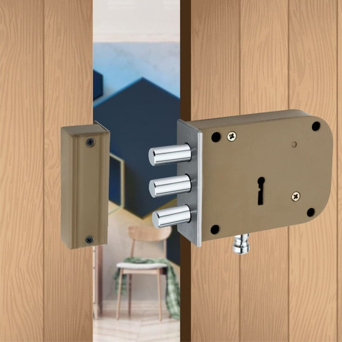 High-Security Double Cylinder Deadbolt Lock High-Security Double Cylinder Deadbolt Lock