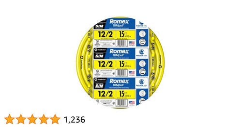 Southwire 12/2 NM-B Wire