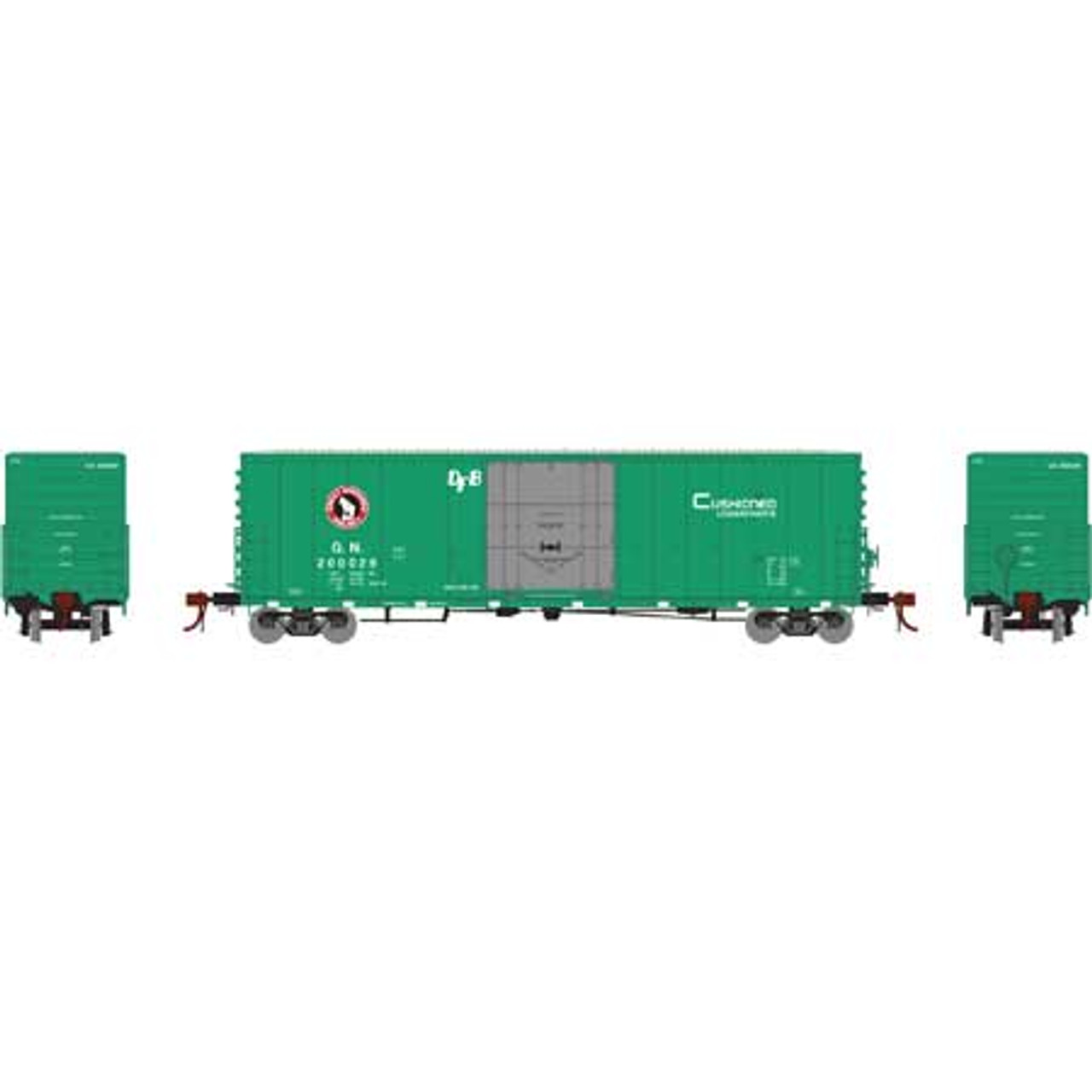 Athearn, Genesis, GN, Great Northern, 26785, Welded, 50', PC&F 