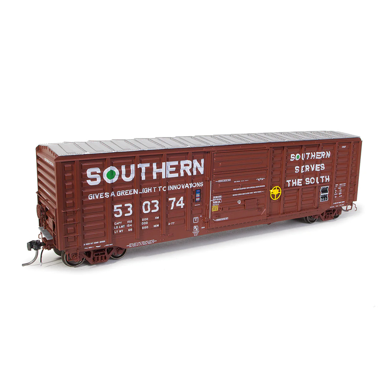 ExactRail, EP818062, Southern, GS&F, PS, 5277, Waffle Side, Box Car, HO