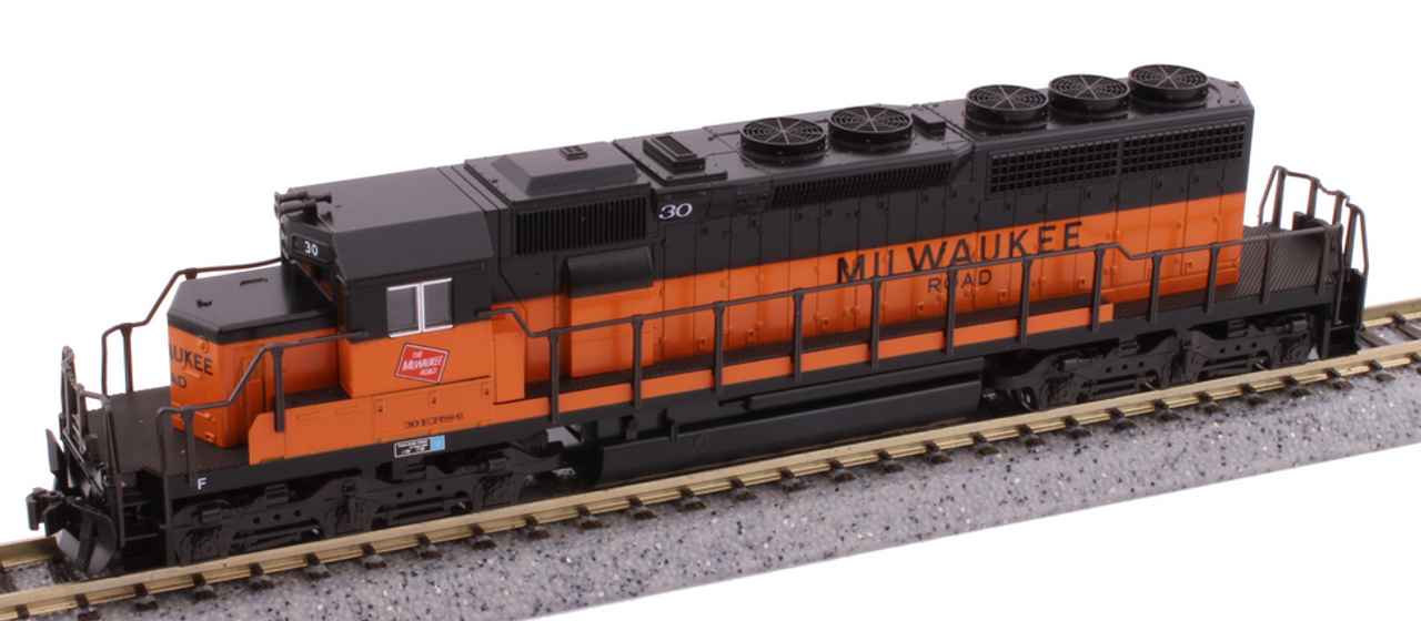 N EMD SD40-2 Early type and Mid Production