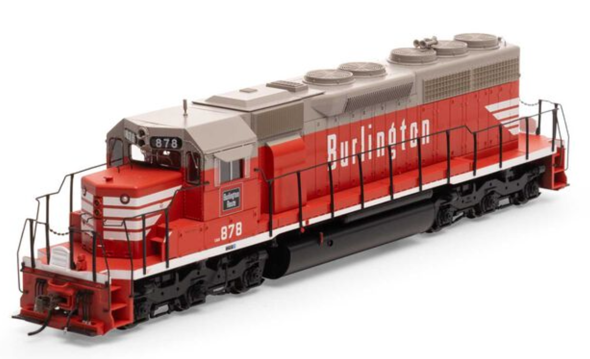 Athearn 87334 C&S (Burlington) SD-40 #878 DCC/Sound HO - High Country ...