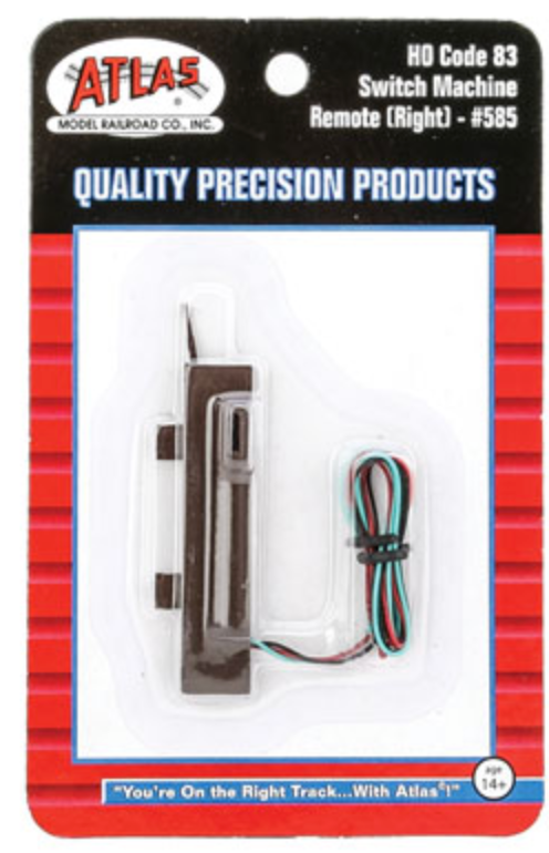 Atlas 585 Switch Machine Right Hand Code 83 HO - High Country Hobbies
