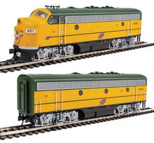 Walthers Mainline 910-19948 CNW EMD F7AB #402/411 DCC/Sound HO