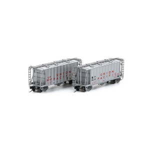 Athearn N 23463 UP/WP GATC 2600 Airslide Hopper 2-car set N scale