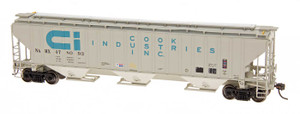 Intermountain N Scale 65291-02 Cook Industries #478034 4750 3-bay Covered Hopper