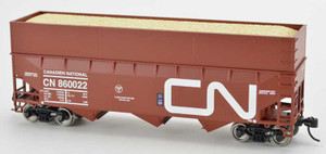 Bowser 42585 CN Canadian National 70T Rib Side Wood Chip #860022 HO scale Bowser 42585 CN Canadian National 70T Rib Side Wood Chip #860022 HO scale