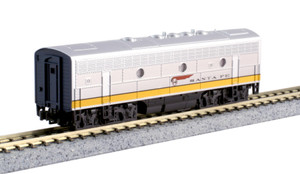 KATO N scale 176-2215-DCC Santa Fe "Yellow Bonnet" F7b #-- DCC