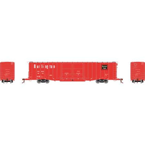 Athearn Genesis 75902 Burlington 60' PS Auto Box #9825 HO