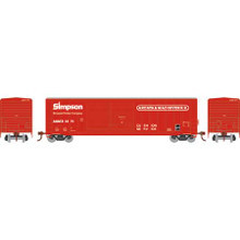 Athearn RTR 98511 Arcata & Mad River RR Co 50' FMC Offset DD Box #1071 HO