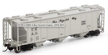 Athearn Genesis 73599 Central of Georgia 3-bay covered hopper #911 HO