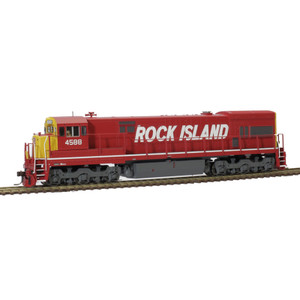 Atlas 10003578 Rock Island U30C #4596 DCC Sound Gold HO