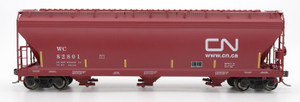 Intermountain 47091-07 Canadian National/WC 4650 cf 3-bay Hopper #82804 HO