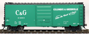Intermountain 45487-06 Columbus & Greenville 40' PS-1 Box Car #3450  HO