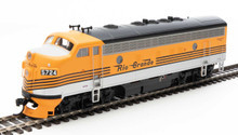 Walthers Mainline 910-19972 D&RGW Rio Grande F7AB DCC/Sound #5724/5712 HO